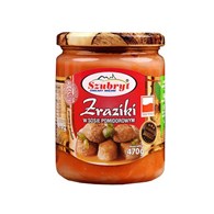 SZUBRYT Zraziki w sosie pomidorowym 470g
