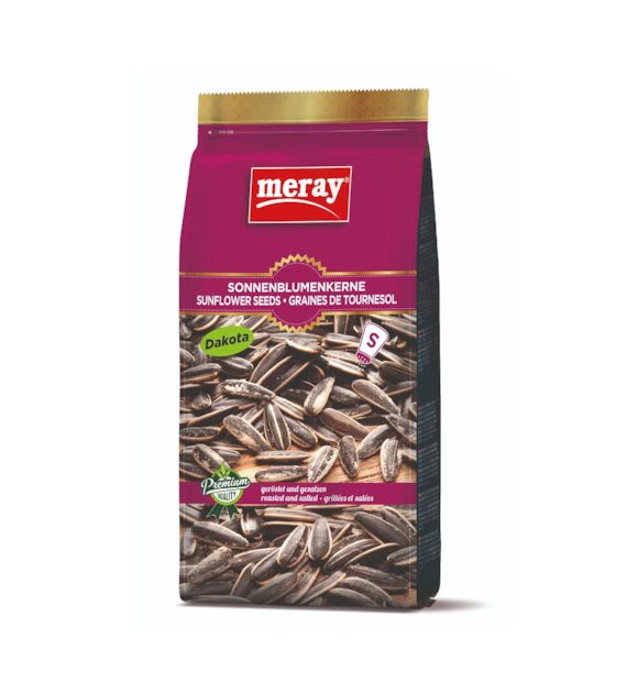 MERAY Pestki słonecznika Dakota Prażone i Extra Solone 250g