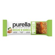 PURELLA Baton BeRaw proteinowy orzechy w karmelu 45g