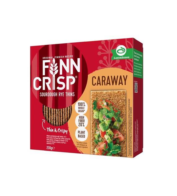 BENUS Chleb chrupki Finn Crisp z kminkiem 200g