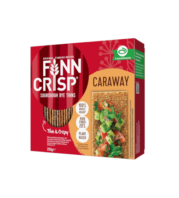 BENUS Chleb chrupki Finn Crisp z kminkiem 200g