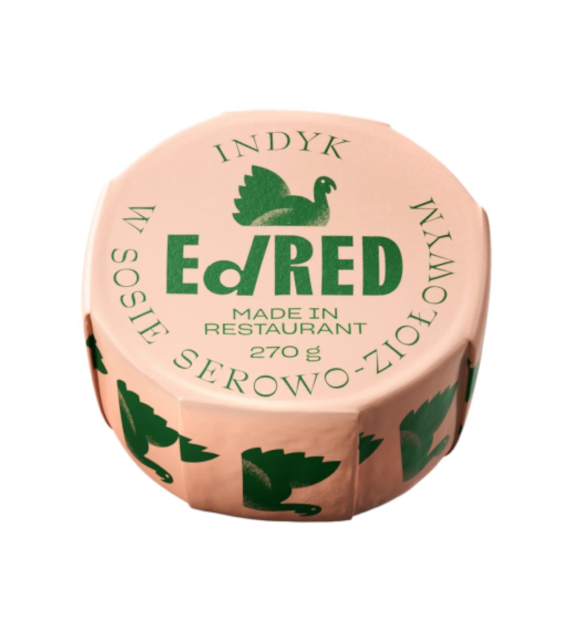 ED RED ORIGINALS Indyk w sosie serowo-ziołowym 270g