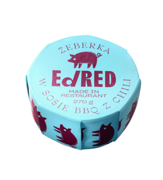 ED RED ORIGINALS Żeberka w sosie BBQ z chili 270g