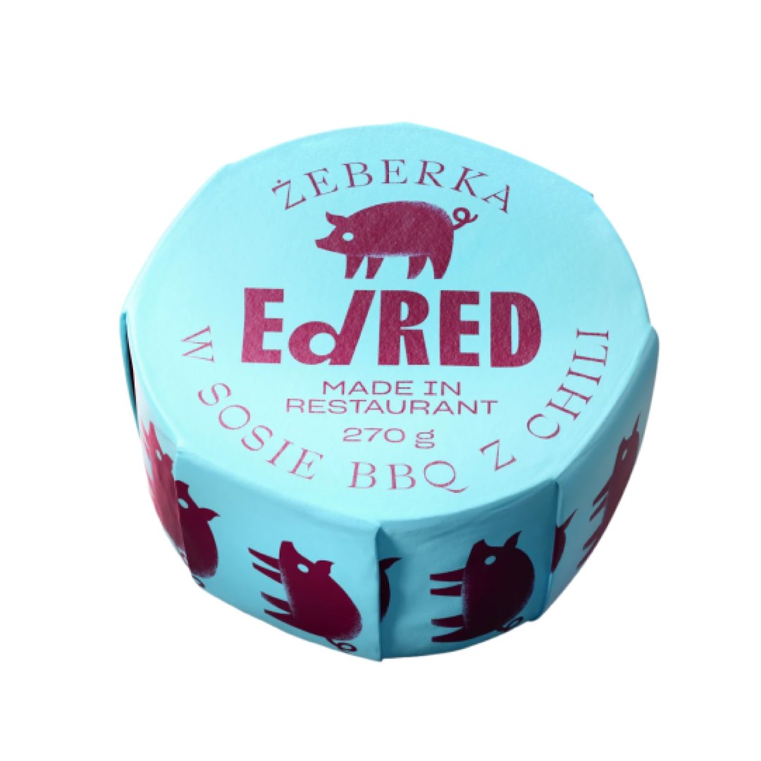 ED RED ORIGINALS Żeberka w sosie BBQ z chili 270g