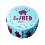 ED RED ORIGINALS Żeberka w sosie BBQ ze śliwką 270g