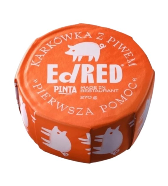 ED RED ORIGINALS Karkówka z piwem Trzech kumpli 270g