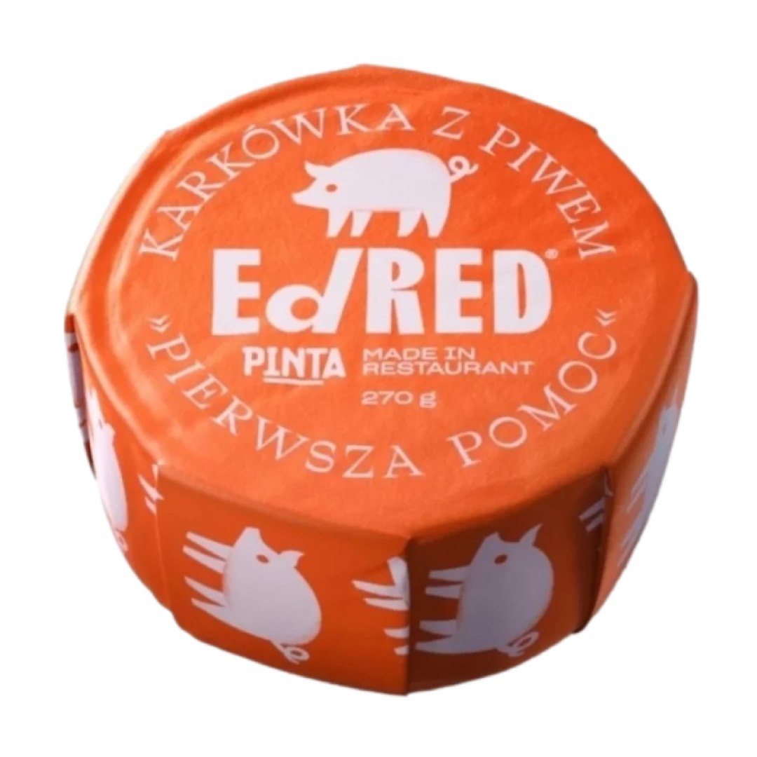 ED RED ORIGINALS Karkówka z piwem Trzech kumpli 270g