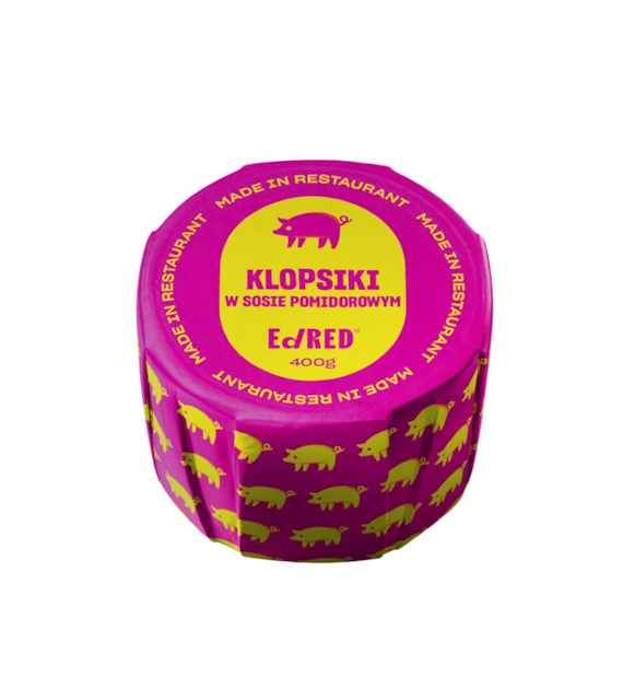 ED RED CASUAL Klopsiki wieprzowe w sosie pomidorowym 400g