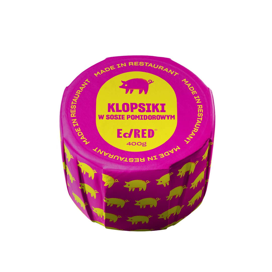 ED RED CASUAL Klopsiki wieprzowe w sosie pomidorowym 400g