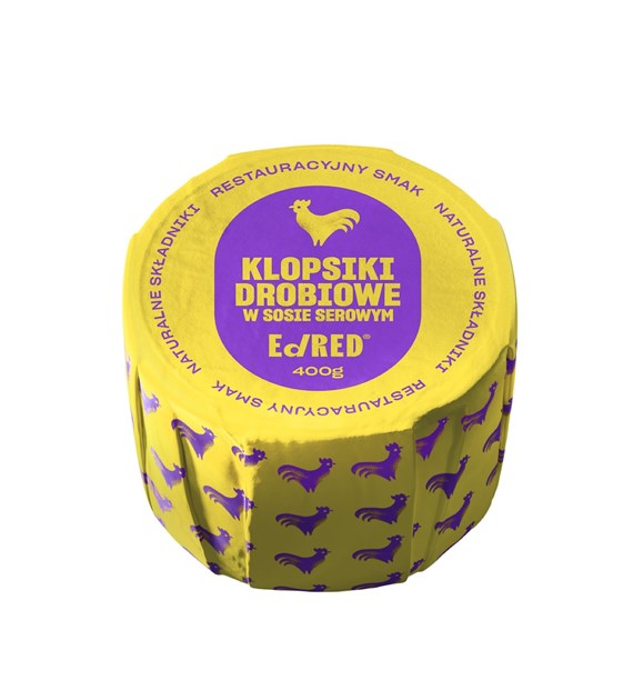 ED RED CASUAL Klopsiki drobiowe w sosie serowym 400g