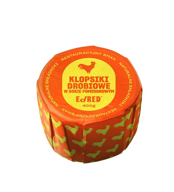 ED RED CASUAL Klopsiki drobiowe w sosie pomidorowym 400g