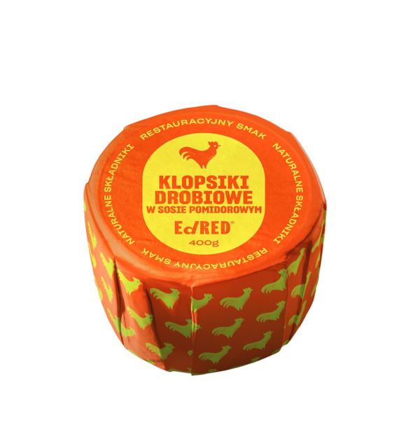ED RED CASUAL Klopsiki drobiowe w sosie pomidorowym 400g