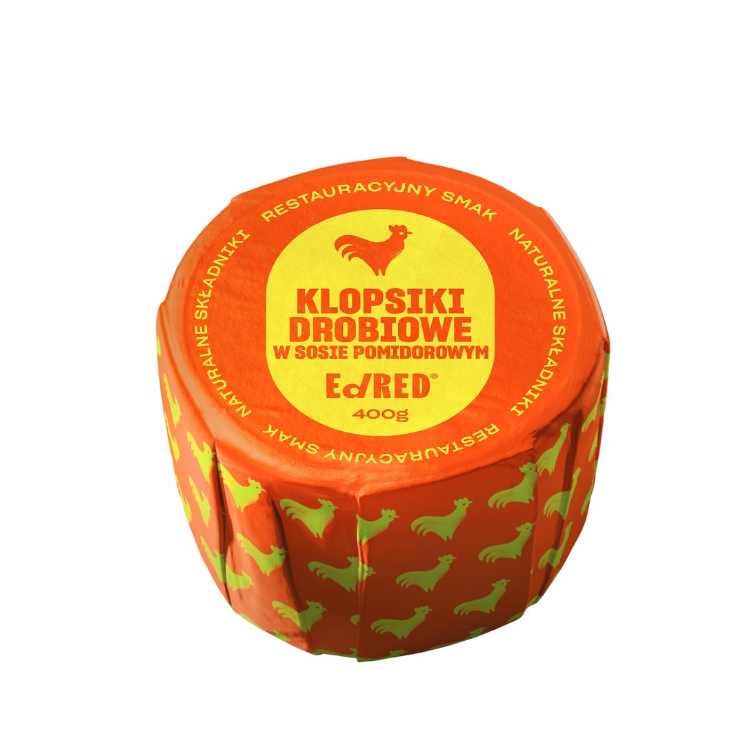 ED RED CASUAL Klopsiki drobiowe w sosie pomidorowym 400g