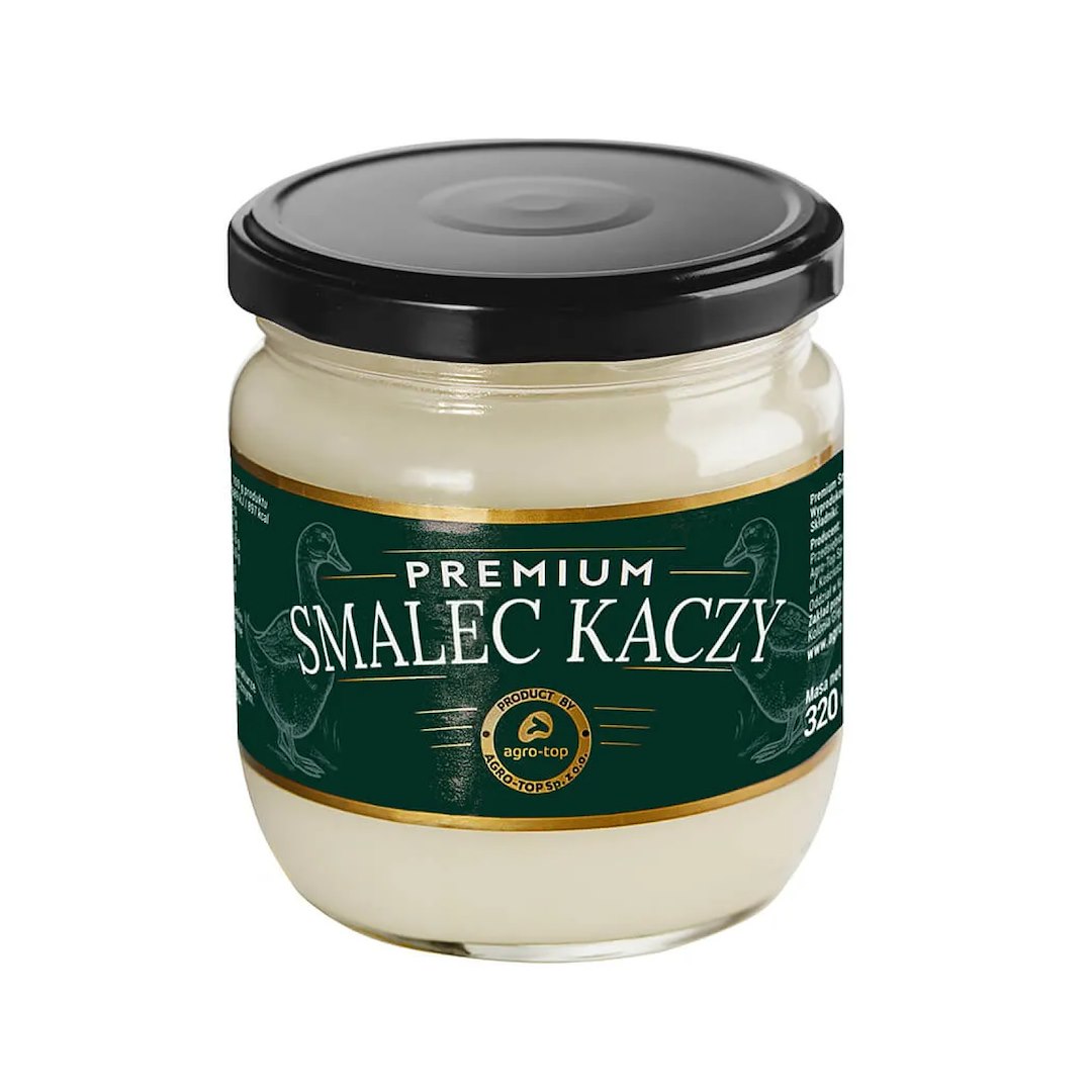 AGRO-TOP Smalec kaczy premium 320g