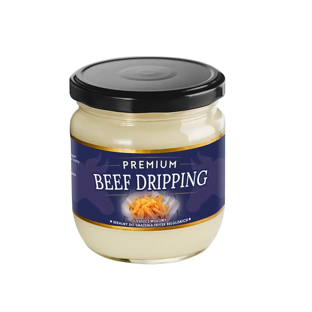 AGRO-TOP Beef dripping premium tłuszcz wołowy 320g