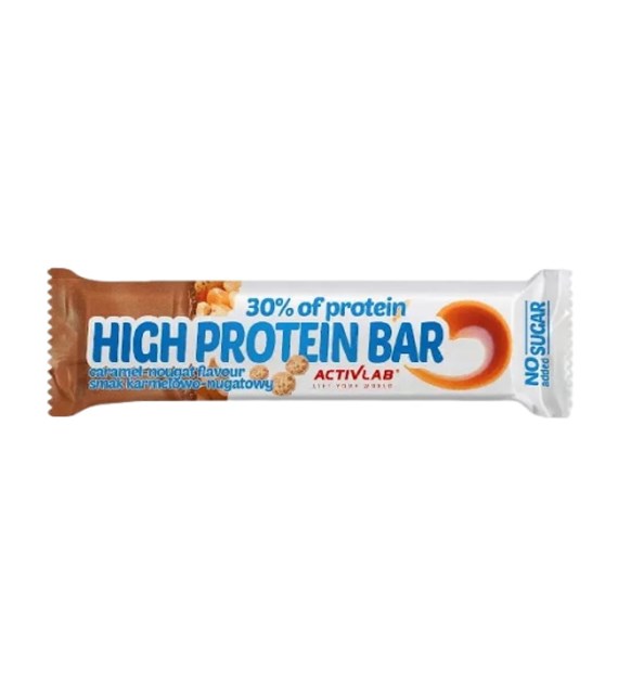 ACTIVLAB Baton High Protein Bar - karmelowo-nugatowy 46 g