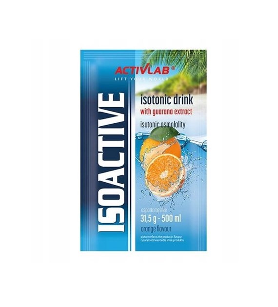 ACTIVLAB Isoactive - gorzka pomarańcza (saszetka 31,50 g)