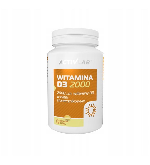 ACTIVLAB Vitamin D3 2000 (30 kapsułek)