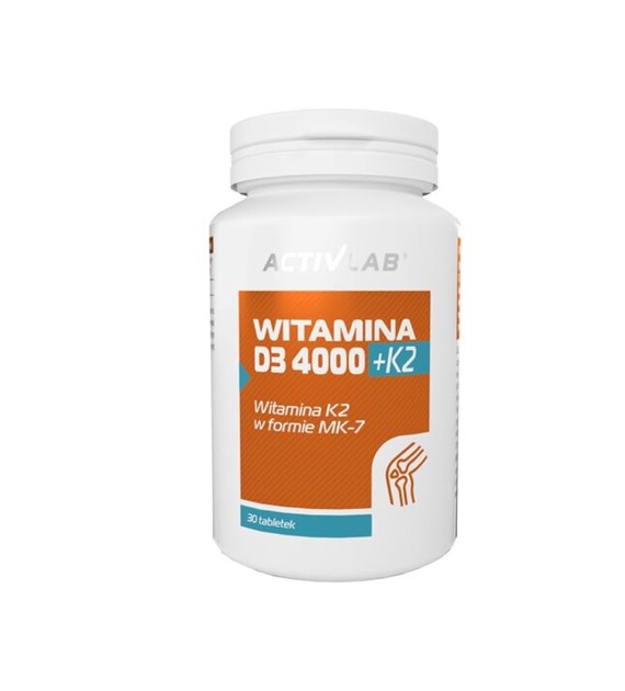 ACTIVLAB Vitamin D3 4000 + K2 (30 tabletek)