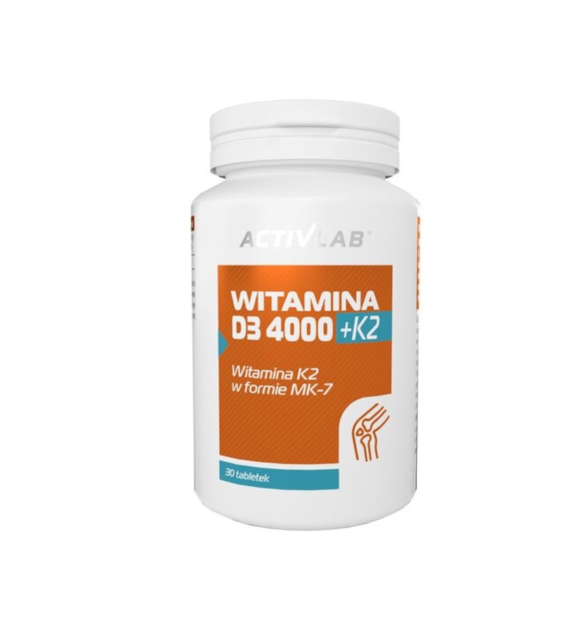 ACTIVLAB Vitamin D3 4000 + K2 (30 tabletek)