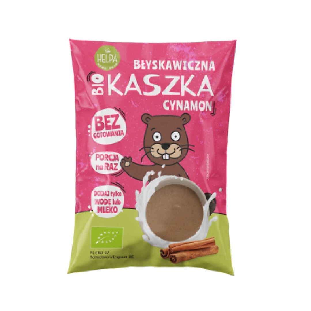 HELPA Kaszka Błyskawiczna Cynamon BIO 35g