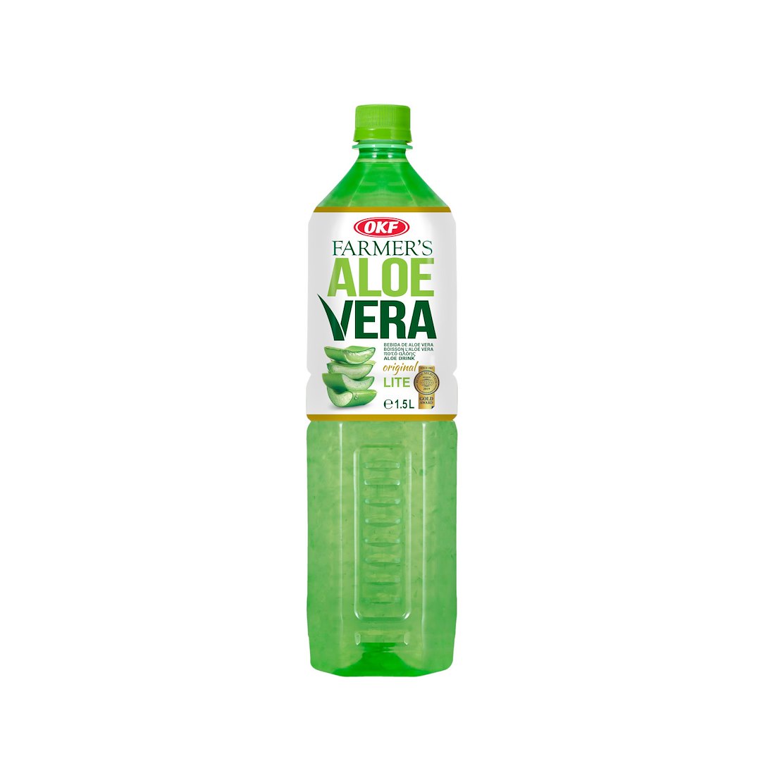 OKF Napój Farmer's Aloe Vera z cząstkami aloesu 1,5 l