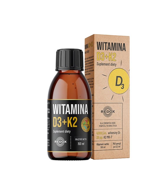 RED-OX Witamina D3+K2 150ml