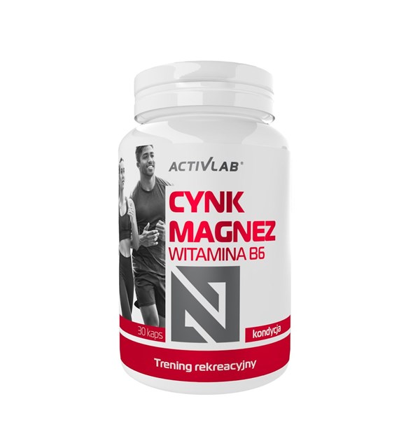 ACTIVLAB Cynk Magnez Wit B6 30szt