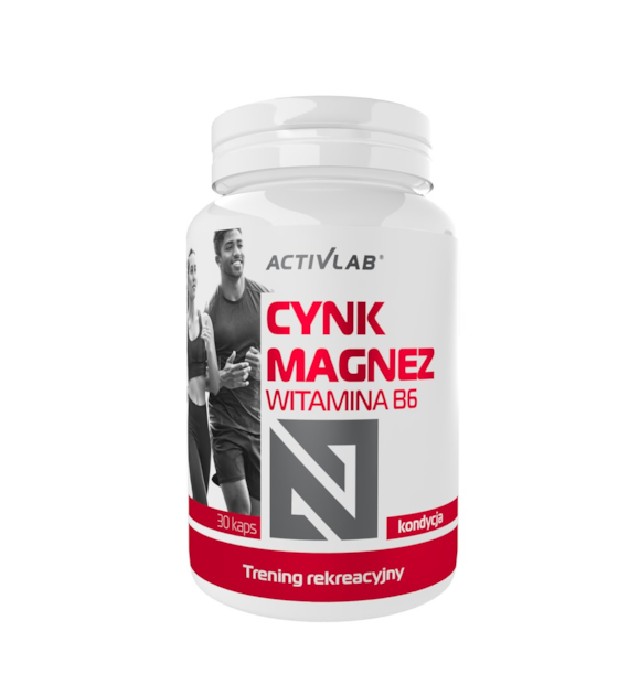 ACTIVLAB Cynk Magnez Wit B6 30szt