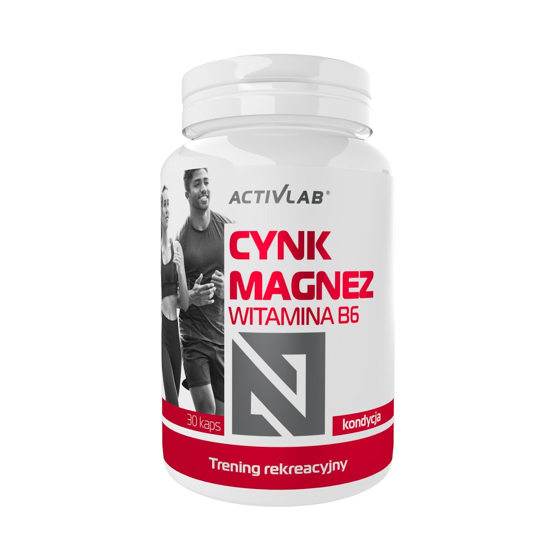 ACTIVLAB Cynk Magnez Wit B6 30szt
