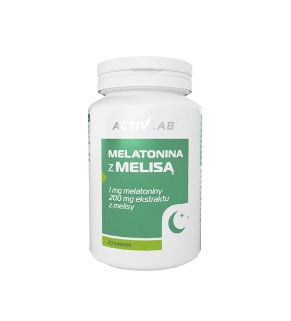 ACTIVLAB Melatonina z Melisą 30szt