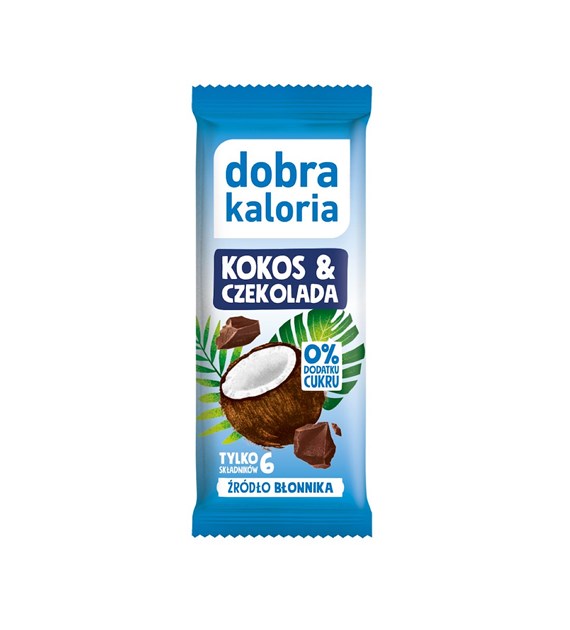DOBRA KALORIA Baton kokos & czekolada 33g