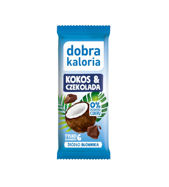 DOBRA KALORIA Baton kokos & czekolada 33g