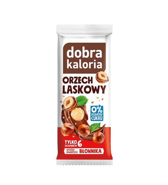 DOBRA KALORIA Baton orzech laskowy 35g