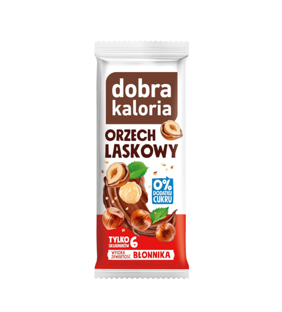 DOBRA KALORIA Baton orzech laskowy 35g