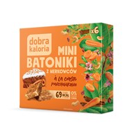 DOBRA KALORIA Mini batoniki z nerkowcami a'la ciasto marchewkowe 102g