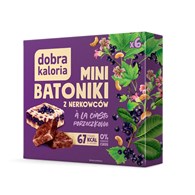 DOBRA KALORIA Mini batoniki z nerkowcami a'la ciasto porzeczkowe 108g