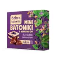 DOBRA KALORIA Mini batoniki z nerkowcami a'la ciasto porzeczkowe 108g