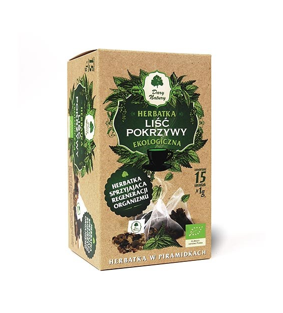 DARY NATURY Pokrzywa liść 15x1g piramidki EKO