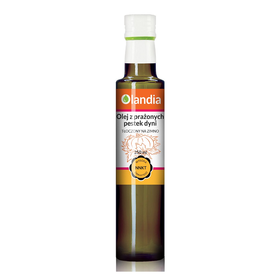 OLANDIA Olej z prażonych pestek dyni 250ml
