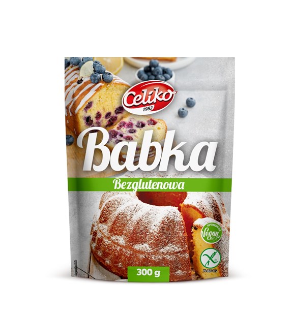 CELIKO Mieszanka Babka bezglutenowa b/g 300g