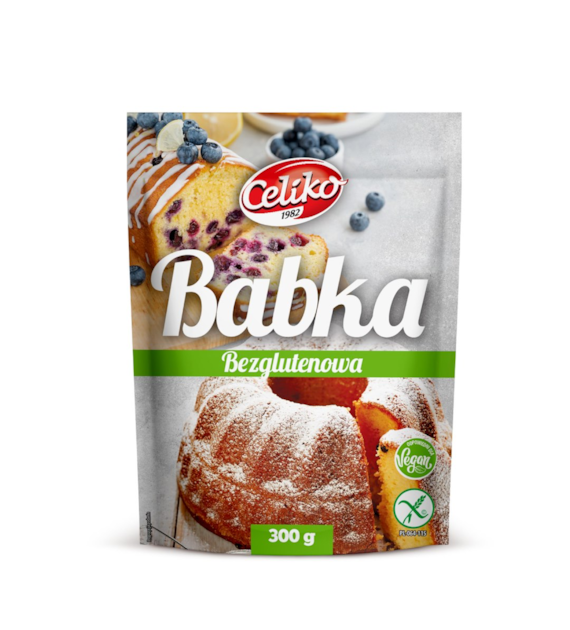 CELIKO Mieszanka Babka bezglutenowa b/g 300g