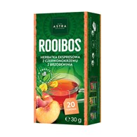 ASTRA Herbata rooibos z brzoskwinią 20szt