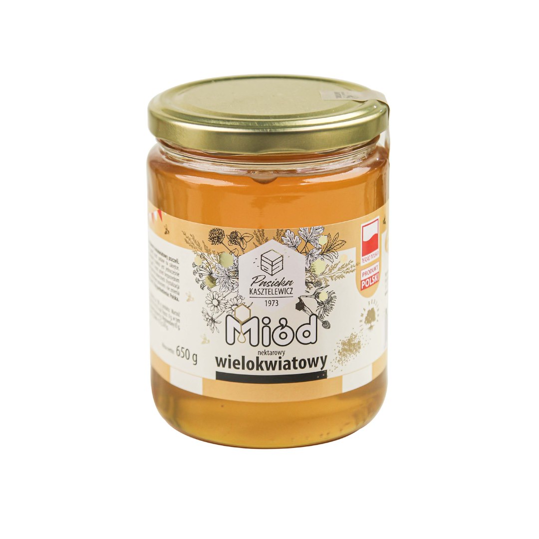 BARTNIK Pasieka Kasztelewicz Miód wielokwiatowy 650g