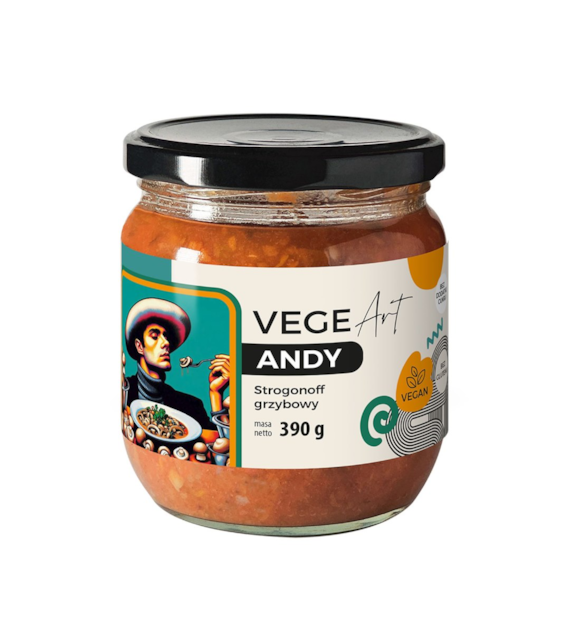 VEGE ART Andy strogonoff grzybowy 390g