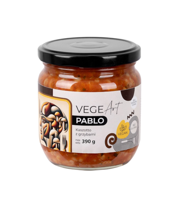 VEGE ART Pablo kaszotto z grzybami i warzywami 390g