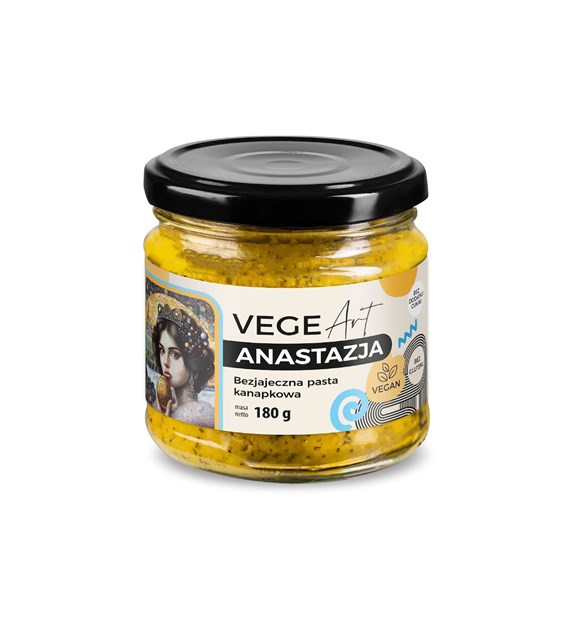 VEGE ART Anastazja bezjajeczna pasta kanapkowa 180g