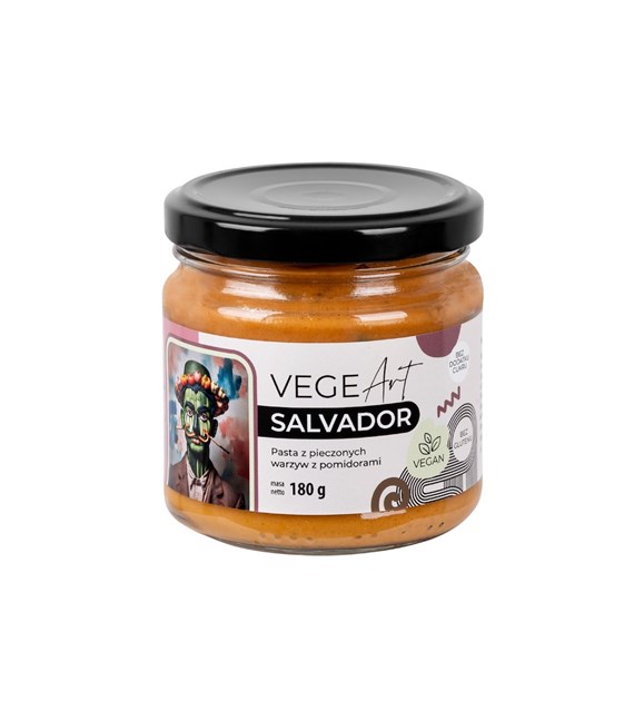 VEGE ART Salvador pasta z pieczonych warzyw z suszonymi pomidorami 180g