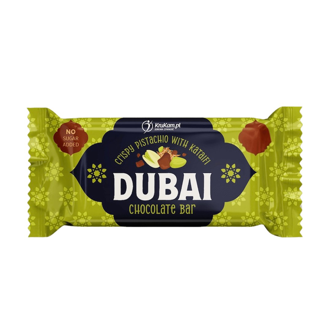 KRUKAM Baton dubajski czekoladowy 37g