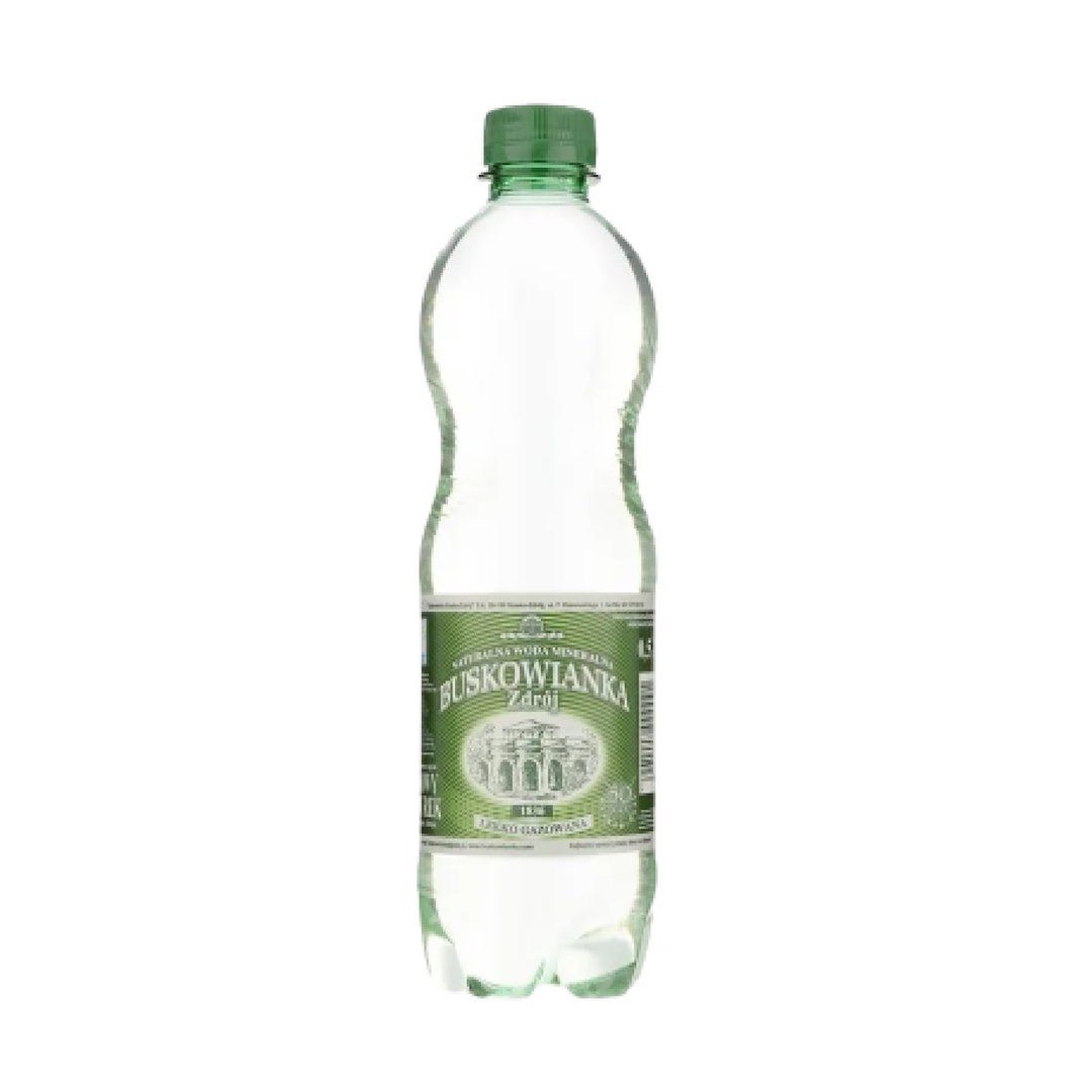 BUSKOWIANKA ZDRÓJ 0,5L PET LEKKOGAZOWANA